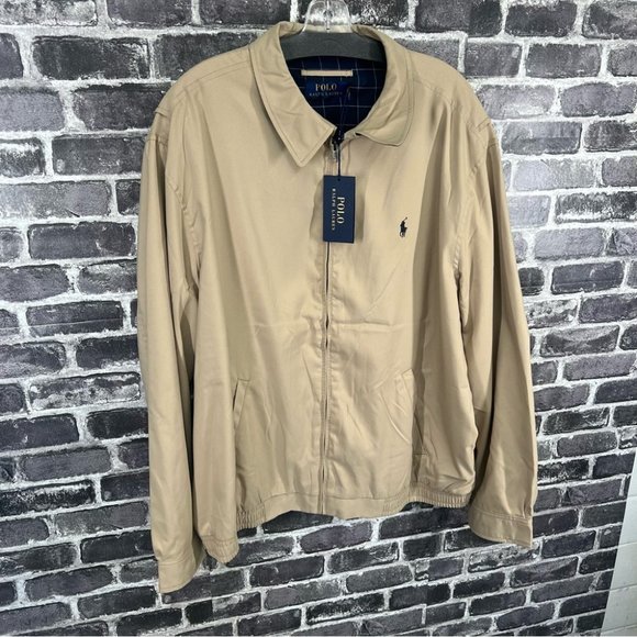 NWT Polo Ralph Lauren khaki Bi-Swing Jacket - Size XXL - Picture 5 of 14